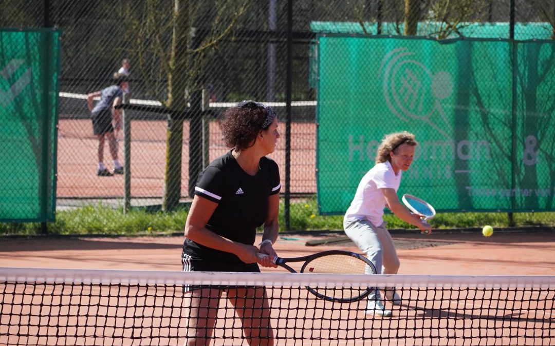 Helma als invaller bij Dames 1 Vale Ouwe tegen Lockhorst  Leusden